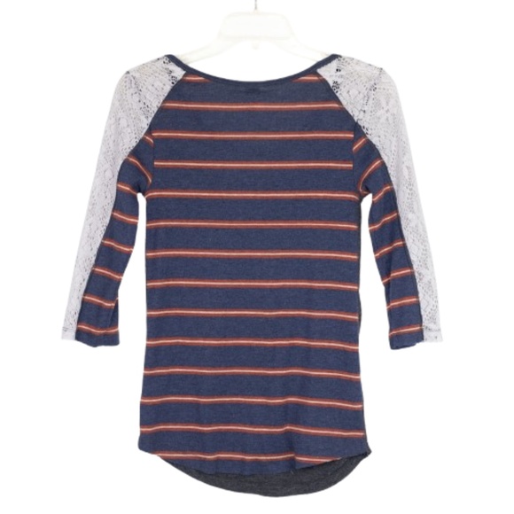 We The Free Texas Bluebonnets Lace Tee Size Small - Picture 5 of 5